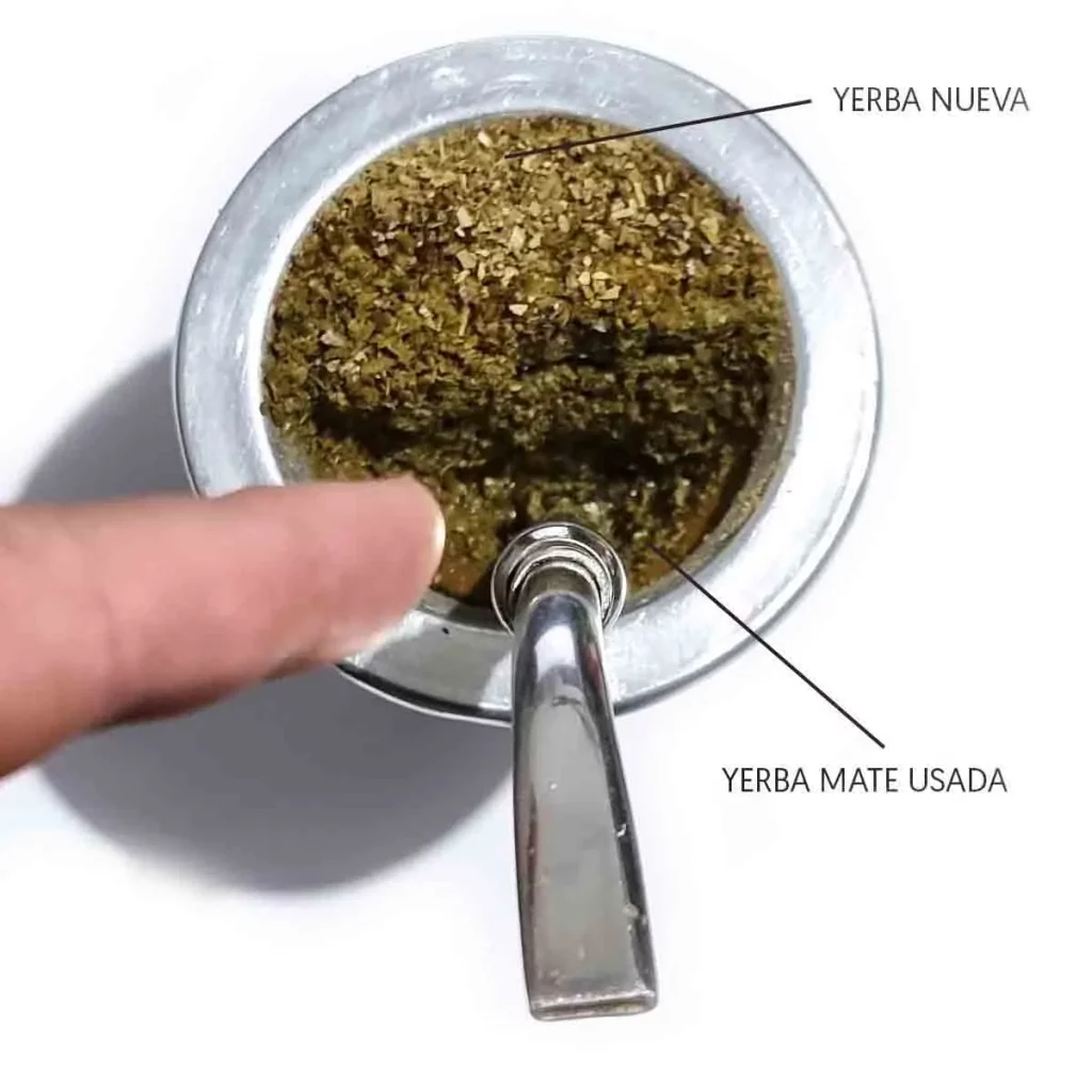 como hacer la montañita en el mate