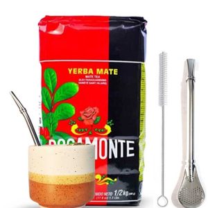 Yerba Mate Rosamonte y Mate Coffee Ceramica