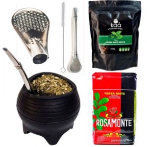 Yerba Mate Rosamonte y Yerba Menta Mod.NE01