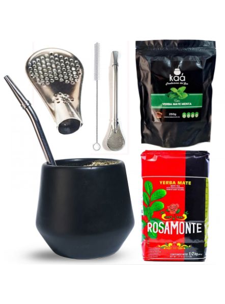 Yerba Mate Rosamonte y Yerba Menta Mod. AB07