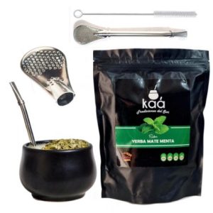 Yerba Mate Sabor y Mate Ceramica Negro Mod. YM03