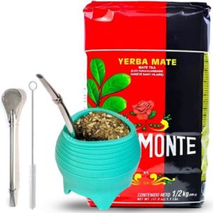pack para yerba mate argentina silicona celeste
