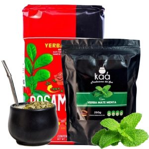 Yerba Mate Rosamonte y Yerba Menta Mod. CA08