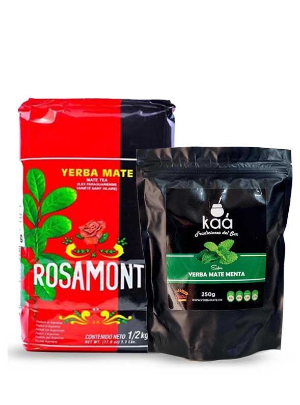 Yerba Mate Rosamonte y Menta