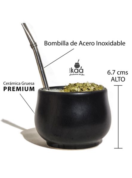 Yerba Mate Rosamonte y Mate Green Ceramica - Image 2