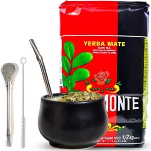 Yerba Mate Rosamonte y Mate Green Ceramica